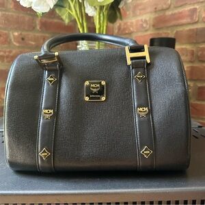 Authentic MCM Boston Bag